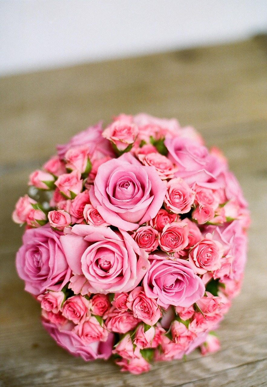 bouquet, roses, beautiful flowers, flowers, nature, flower wallpaper, flower arrangement, flower background, pink flowers, flower bouquet, wedding bouquet, bridal bouquet, closeup